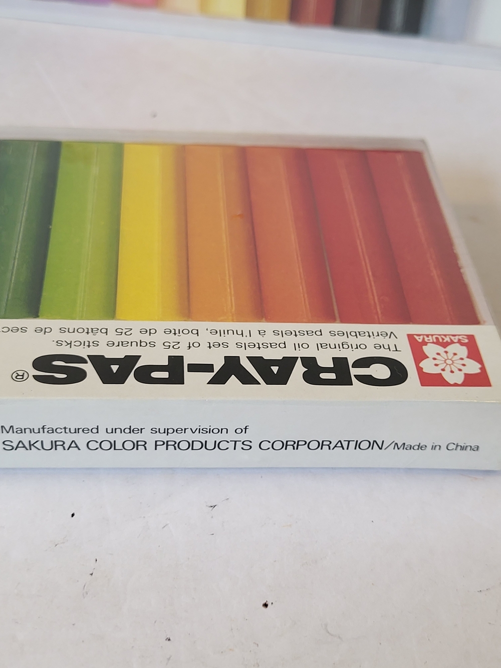 SAKURA CRAY-PAS Oil Pastels Set/25 Factory SEALED NOS - Picture 5 of 6
